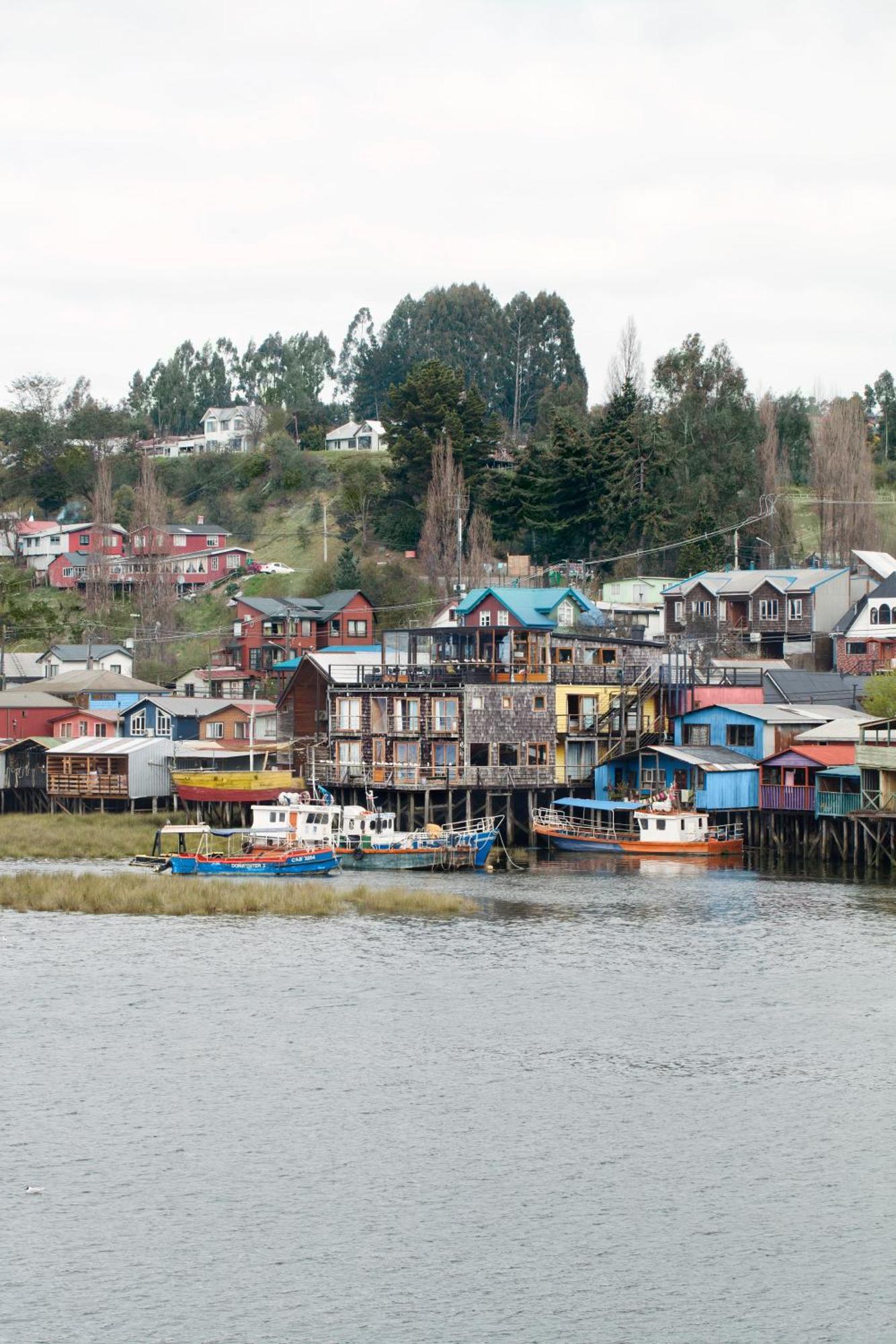 Palafito 1326 Hotel Boutique Chiloe Кастро Экстерьер фото